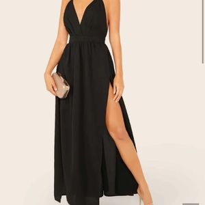Black formal dress